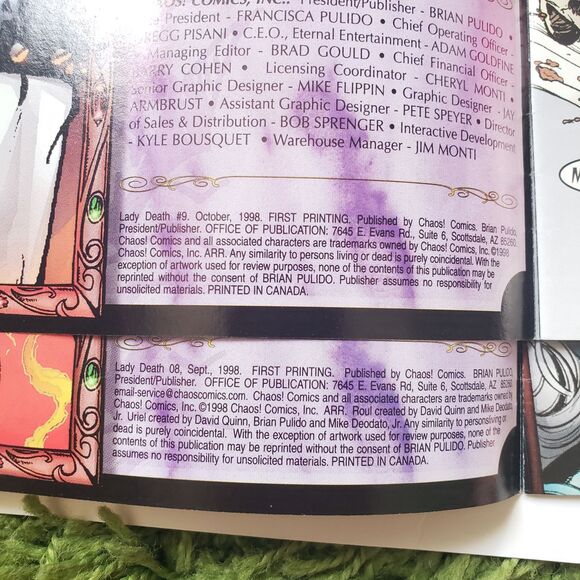 LADY DEATH Comic Book Lot of 4 - Picture 11 of 12